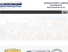 Tablet Screenshot of goodrowdoorsolutions.com